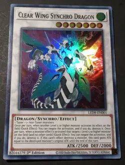 Clear Wing Synchro Dragon LED8-EN001 2020 Yugioh - Image 3