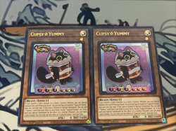 Yugioh Cupsy Yummy x2 Ultra Rare JUSH-EN016 Near Mint - Image 1