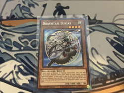 Yugioh Dracotail Lukias Collectors Rare JUSH-EN001 Near Mint - Image 1