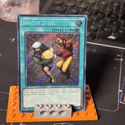 Yugioh Magic Ruler Snatch Steal MRL-036 1st Edition (LP+) Ultra Rare TCG 2002 - Image 4