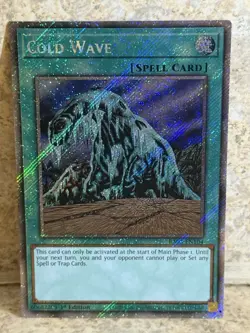 YuGiOh! Cold Wave - RA03-EN104 - Platinum Secret Rare - 1st Edition - NM/M - Image 1