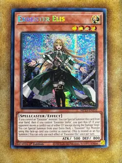Yugioh Exosister Elis MP23-EN252 Secret Rare 1st Ed NM - Image 1