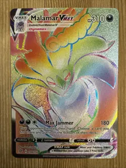 Malamar VMAX - 198/192 - Pokemon Rebel Clash Sword & Shield Secret Rare Card NM - Image 1