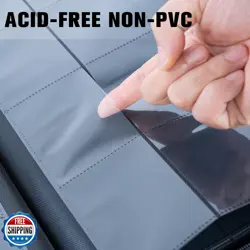 MORABTO Card Binder 16 Pocket,Trading Card Binder Hold up to 1408 Cards with - Image 4