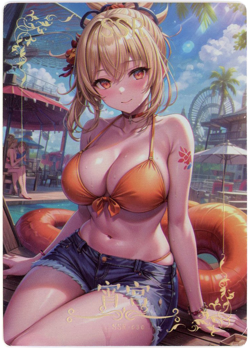 ❤YOIMIYA - Goddess Story Anime Waifu Trading Card - DREAM IDOL FESTIVAL SSR-030 - Image 1