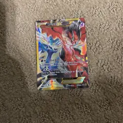 Pokemon Card - Yveltal EX XY150a XY Alternate Art Black Star Promo Full Art Holo - Image 1