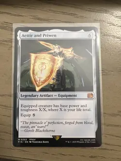 Aettir and Priwen Final Fantasy Regular Card #253 Fin MTG Magic the Gathering - Image 1