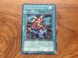 YU-GI-OH RARE CARD: ARMED CHANGER - EEN-EN045 - 1st ED.Free UK Postage - Image 3
