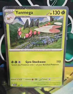 Yanmega SVP187 - Cosmos Holo Promo - 2025 TCG Pokemon Card Scarlet & Violet NM - Image 1