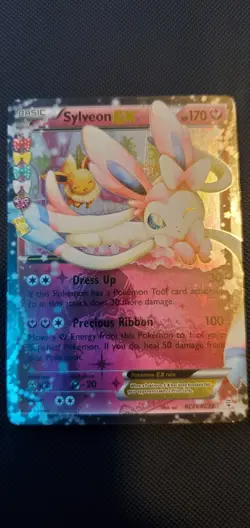 Sylveon EX RC21/RC32 Generations: Radiant Collection Holo Pokemon Card #RC21-32 - Image 1