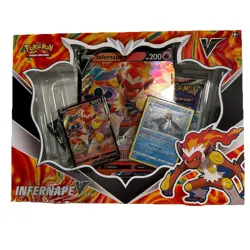 Pokemon Trading Card Game Infernape V Box Includes a Code Card TCG SEALED BOX - Image 1