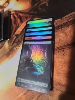 5 Foil Full Art Final Fantasy Lands - Random Card Lot - Image 2