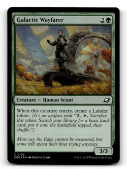 FOIL - MTG - Galactic Wayfarer #185 - Edge of Eternities - Image 1