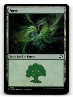FOIL - MTG - Forest (0275) - Edge of Eternities - Image 1
