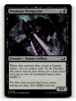 FOIL - MTG - Beamsaw Prospector #89 - Edge of Eternities - Image 1