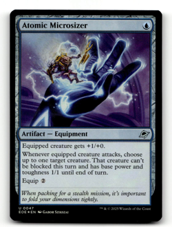FOIL - MTG - Atomic Microsizer #47 - Edge of Eternities - Image 1