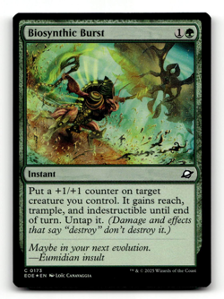 FOIL - MTG - Biosynthic Burst #173 - Edge of Eternities - Image 1