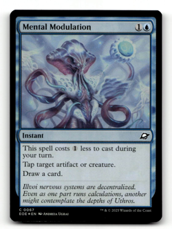 FOIL - MTG - Mental Modulation #67 - Edge of Eternities - Image 1