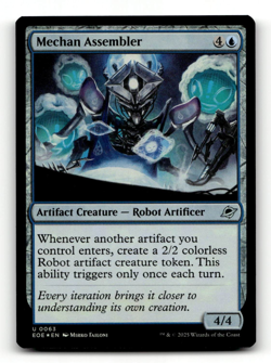 FOIL - MTG - Mechan Assembler #63 - Edge of Eternities - Image 1