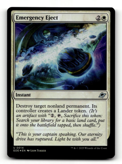 FOIL - MTG - Emergency Eject #14 - Edge of Eternities - Image 1