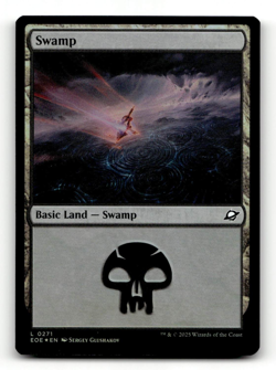 FOIL - MTG - Swamp (0271) - Edge of Eternities - Image 1