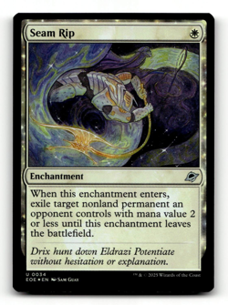 FOIL - MTG - Seam Rip #34 - Edge of Eternities - Image 1