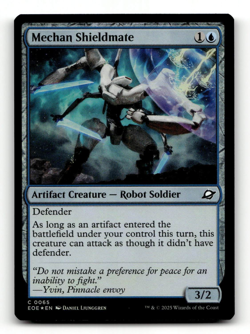 FOIL - MTG - Mechan Shieldmate #65 - Edge of Eternities - Image 1