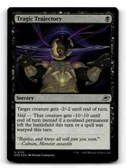 FOIL - MTG - Tragic Trajectory #122 - Edge of Eternities - Image 1