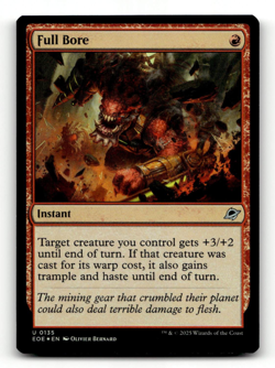 FOIL - MTG - Full Bore #135 - Edge of Eternities - Image 1