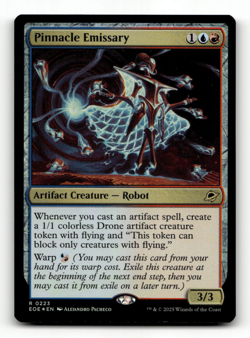 FOIL - MTG - Pinnacle Emissary #223 - Edge of Eternities - Image 1