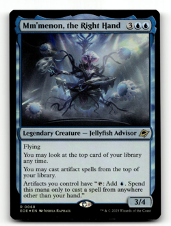 FOIL - MTG - Mm'menon, the Right Hand #68 - Edge of Eternities - Image 1