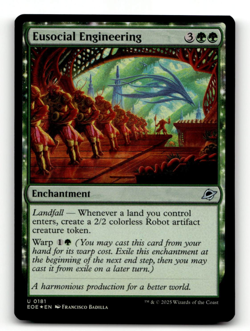 FOIL - MTG - Eusocial Engineering #181 - Edge of Eternities - Image 1