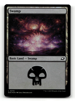 FOIL - MTG - Swamp (0272) - Edge of Eternities - Image 1
