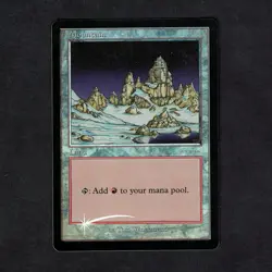 MAGIC MTG - VO Mountain Ice Age Foil / Arena League Promo 2001 - Image 1