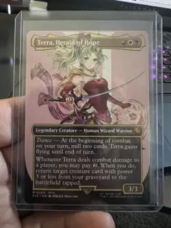 Terra, Herald of Hope FINAL FANTASY MTG Borderless #204- Non-Foil - Image 2