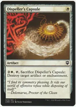 Dispeller's Capsule (18) - Commander Legends - English - Common - MTG - Image 1