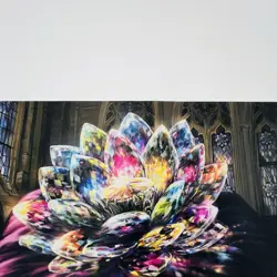 Official Jeweled Lotus Playmat Las Vegas Commander Masters MTG Magic Rare - Image 3