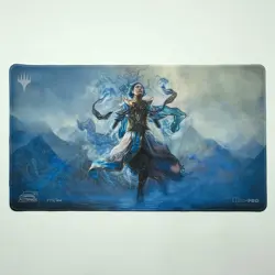 SIGNED Narset Parter of Veils Playmat Magali Villeneuve 520/800 MTG Magic Rare - Image 1
