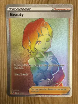 Beauty - 194/185 - Pokemon Vivid Voltage Sword & Shield Secret Rare Card NM - Image 1