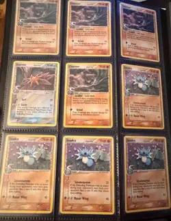 Pokemon Collection Vintage Binder - Lot 200+ Cards - ALL RARES - Image 1