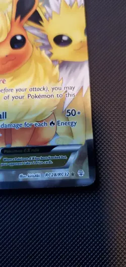 Pokemon Flareon EX (Full Art) RC28-32 Generations: Radiant Collection Holo - Image 4