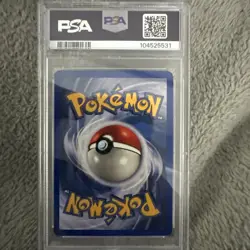 2000 Pokemon Black Star Promo Marill Pokemon League #29 PSA 6 - Image 2