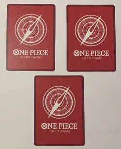 3 Card One Piece TCG English Lot Of Alt Art Alternate Leaders Leader Sugar L@@K - Image 2