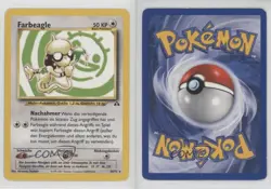 Smeargle German Pokemon Neo Discovery #30 2001 10cj - Image 3