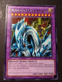 Yugioh Dragon Master Knight DPRP-EN012 - Rivals of the Pharaoh - 1st Edition - Image 3