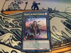 Yugioh Galatea-I, The Orcust Automaton Ultra Rare BLMM-EN052 Near Mint - Image 1