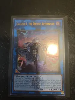 Yugioh Galatea-I, The Orcust Automaton Ultra Rare BLMM-EN052 Near Mint - Image 1