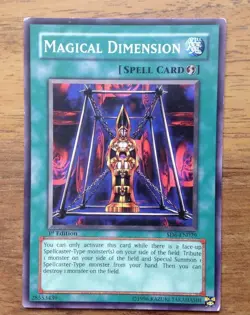 Yugioh Magical Dimension SD6-EN029 1st Edition. Free Postage - Image 1