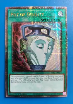 Near Mint Yugioh Pot of Duality - Quarter Century Rare - RA02-EN057 1st Edition - Image 1