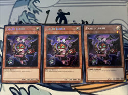 Yugioh Fabled Lurrie ALT Art x3 Secret Rare BLMM-EN104 Near Mint - Image 1